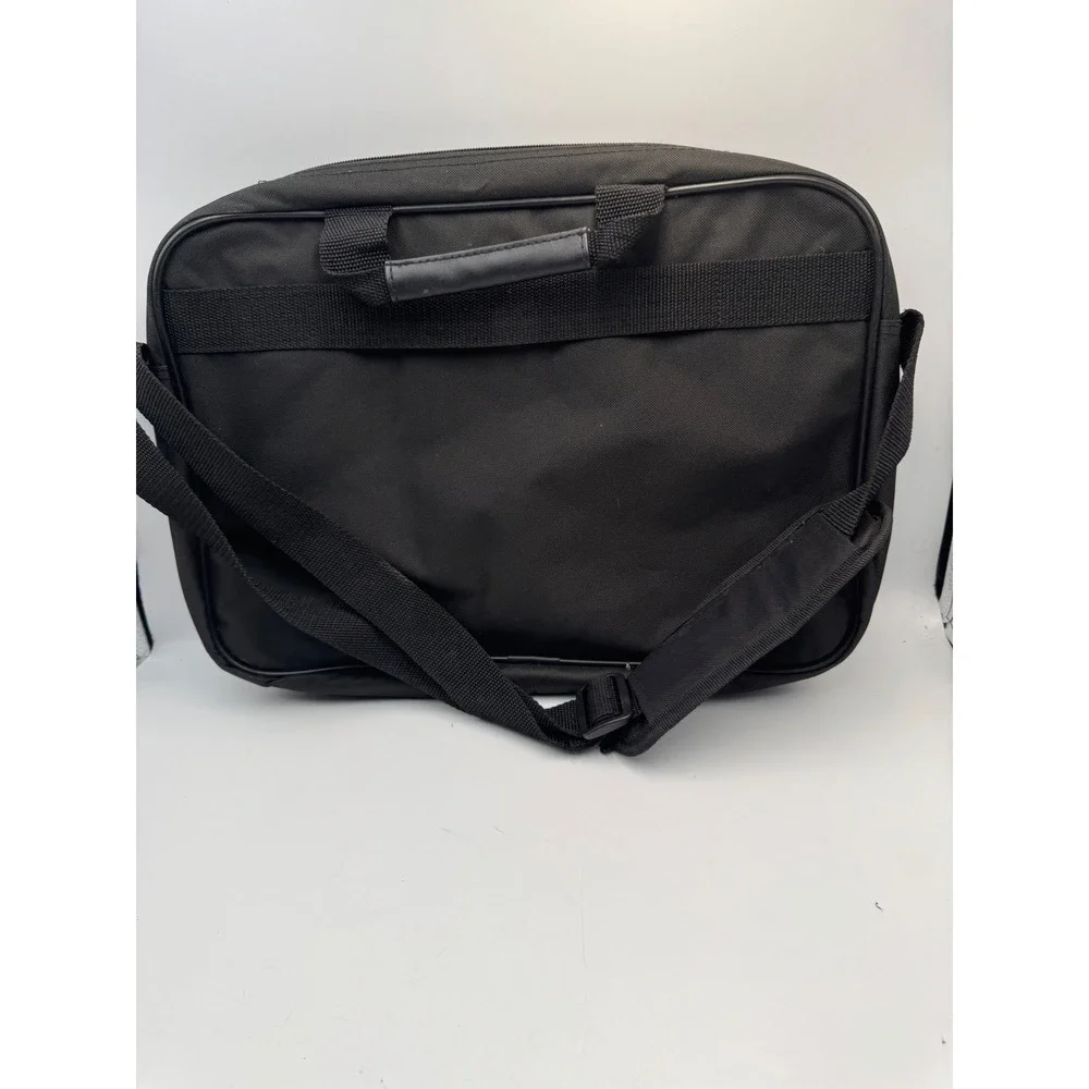 HP Black Nylon Laptop Messenger Bag Briefcase 679921-001 15 Inch Padded Strap